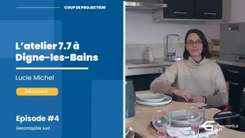 Vignette youtube pour la video coup de projecteur de l'atelier 7.7